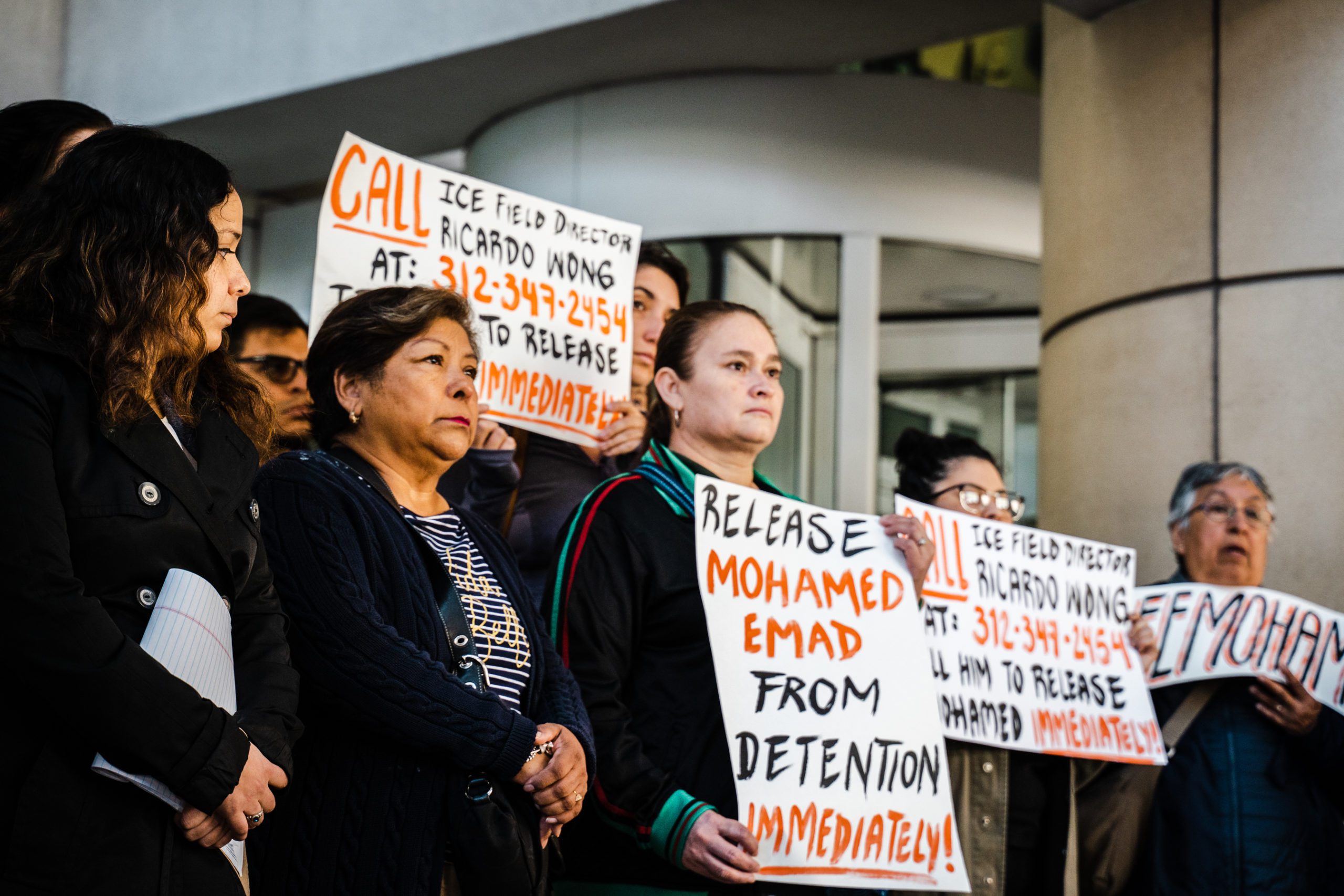 Immigrants make America Great protest sign