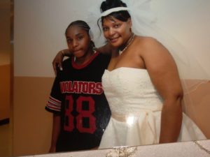 Photo of Tyquine Lee and Takeisha Brown