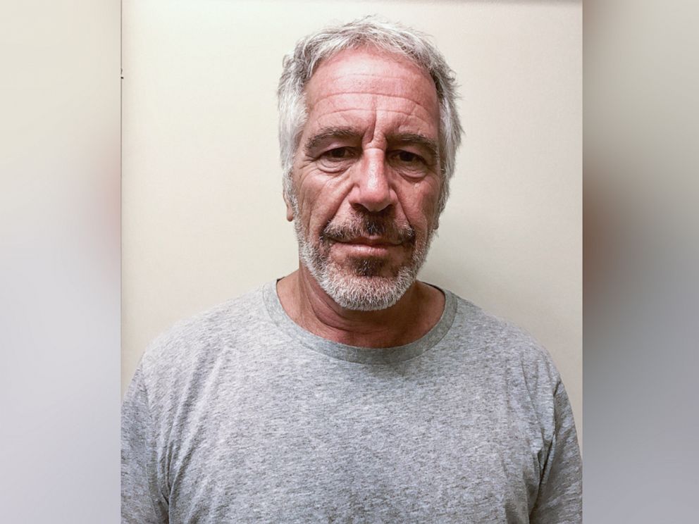 Mugshot of Jeffrey Epstein